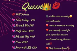 💜💦💋BBW Throat Queen👑Visiting for a Short Time⏱✈Specials Bj50 Bbj60 or Hh Bbj 120 W/2 Pops💋💦💜 - Image 8